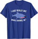 Cute Whale Shark I Just Really Like Whale Sharks T-Shirt - T-Shirt | Royal
