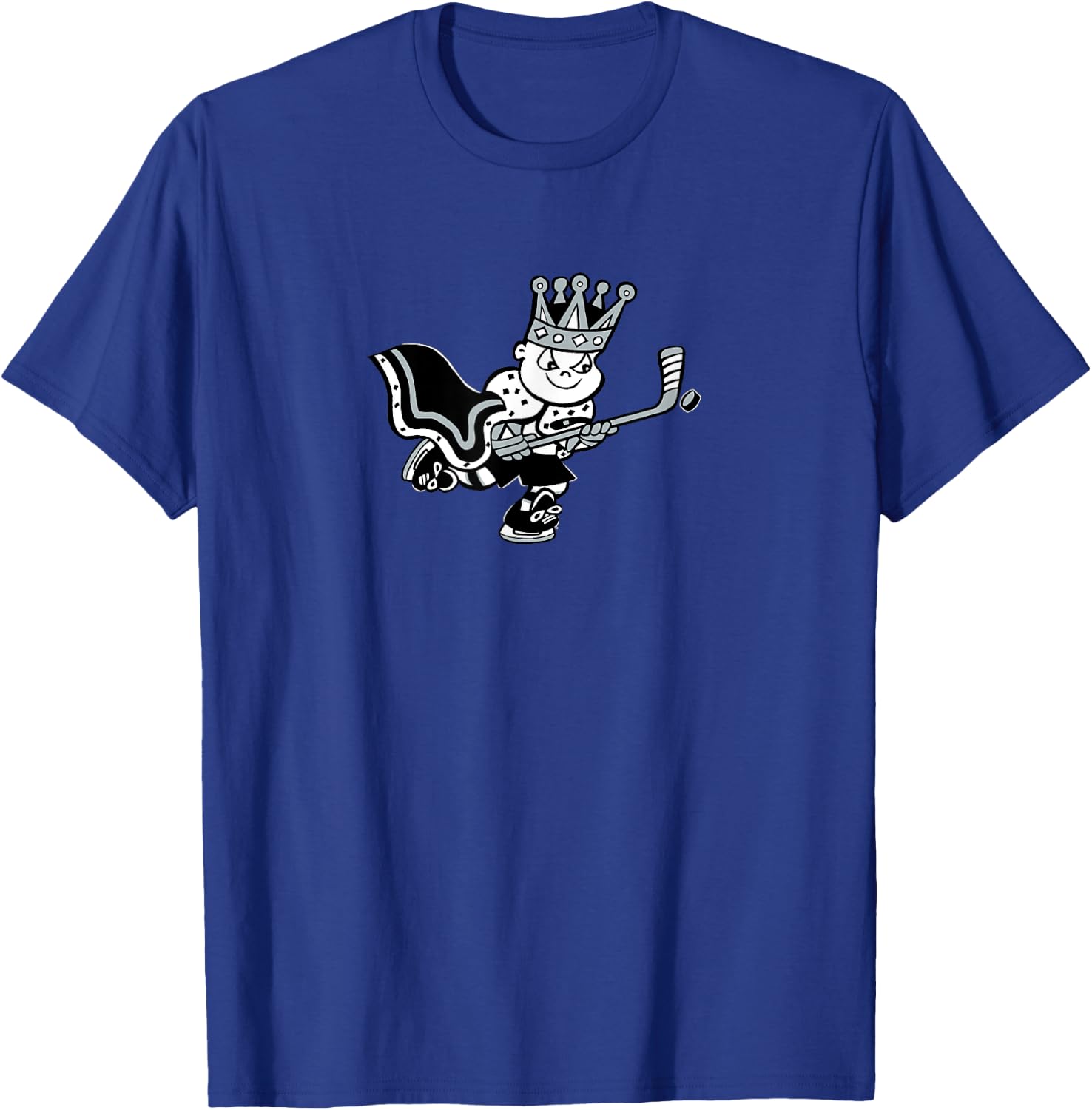 Cute Little Royal King Hockey Logo T-Shirt - T-Shirt | Royal