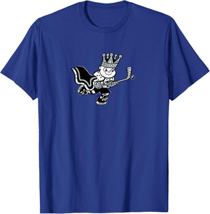 Cute Little Royal King Hockey Logo T-Shirt - T-Shirt | Royal