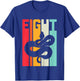 8th Birthday Vintage Snake Lover Pet Reptile 8 Years Old T-Shirt - T-Shirt | Royal