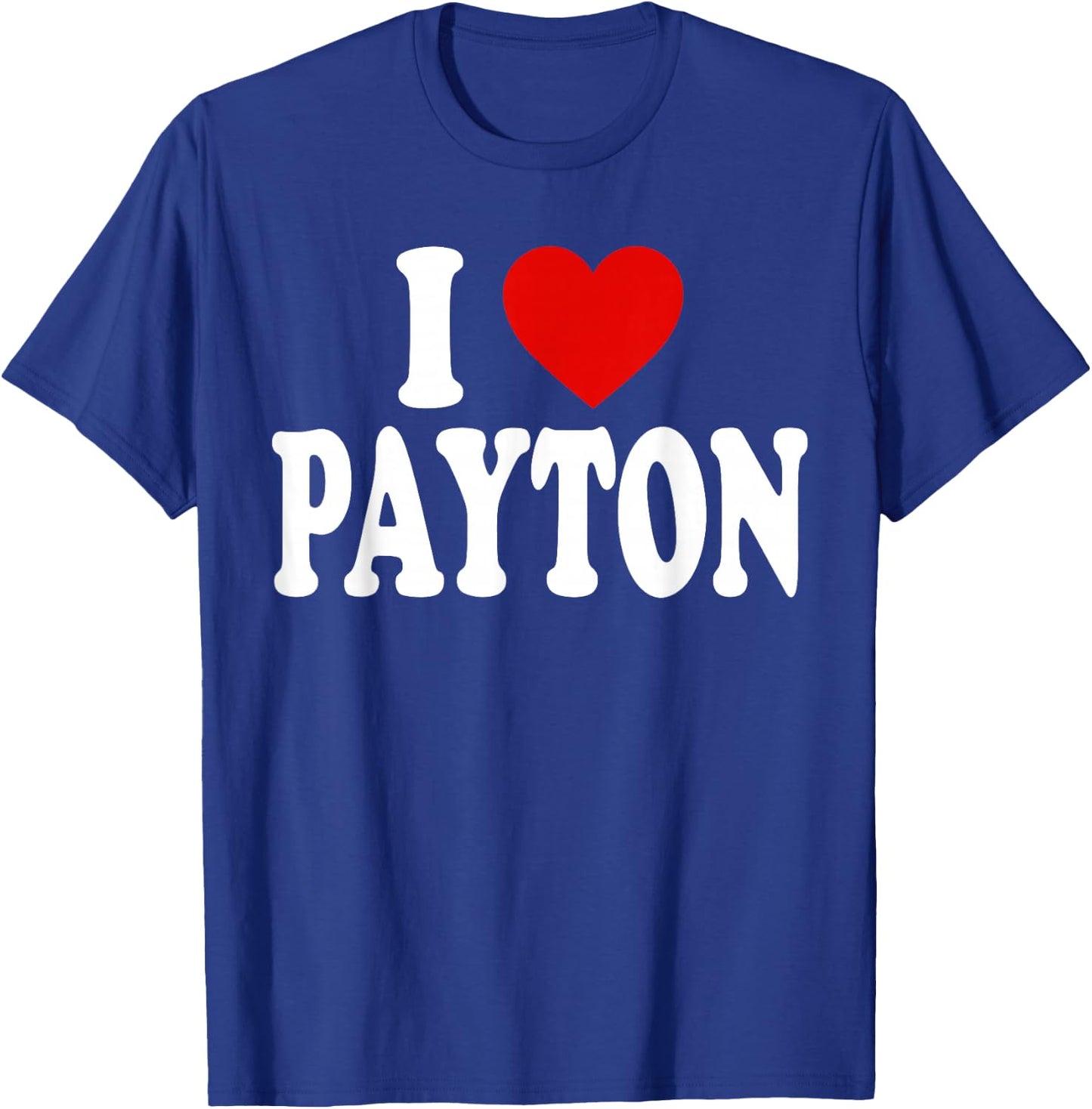 I Heart Love Payton T-Shirt - T-Shirt | Royal