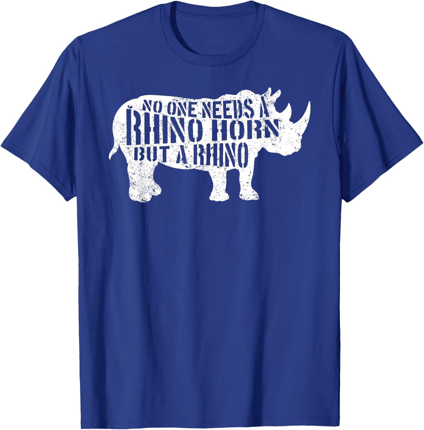 Rhino Horn Rhinoceros Animal Wildlife Lover Safari Africa T-Shirt - T-Shirt | Royal