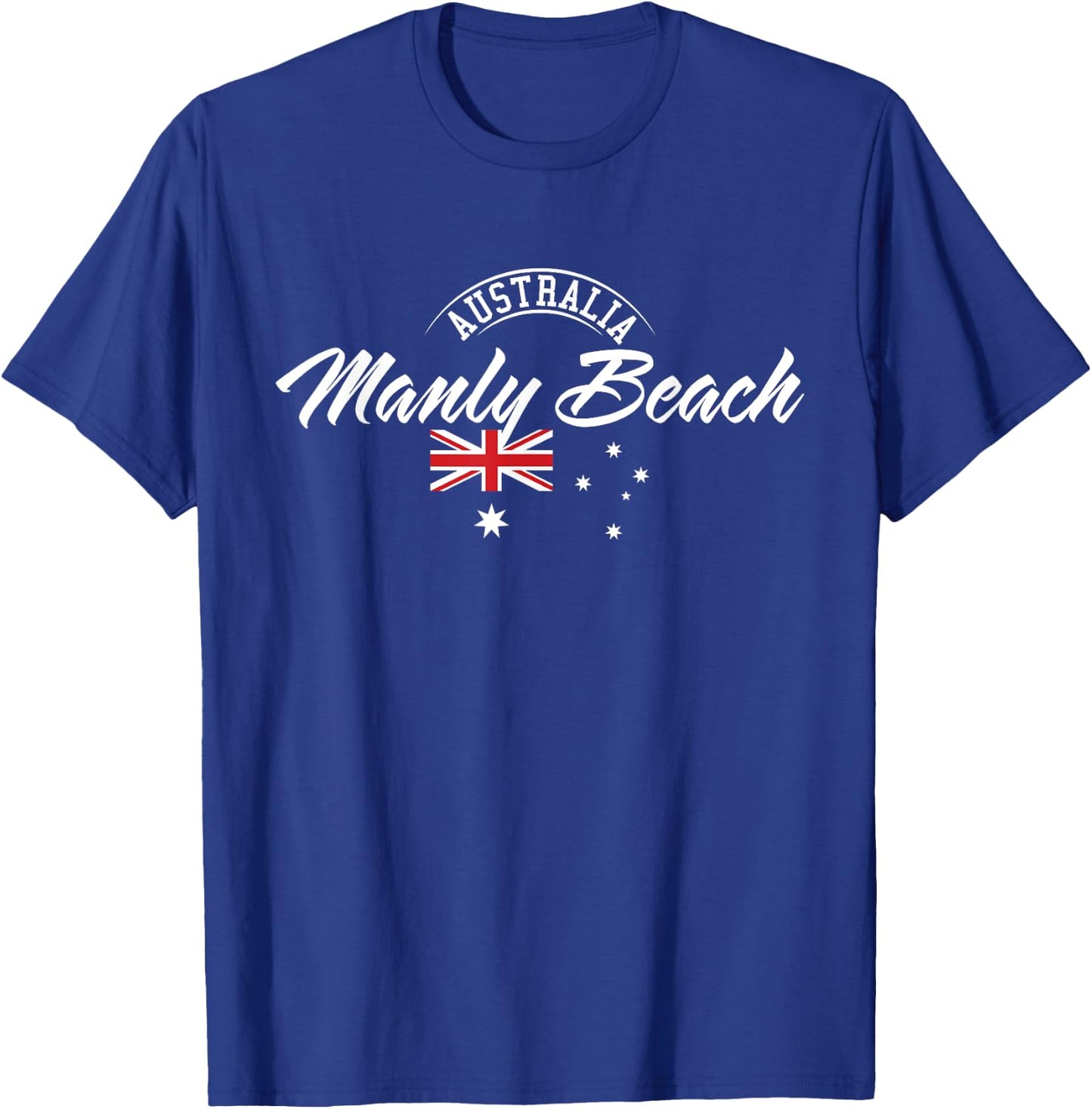 Manly Beach Australia T-Shirt - T-Shirt | Royal