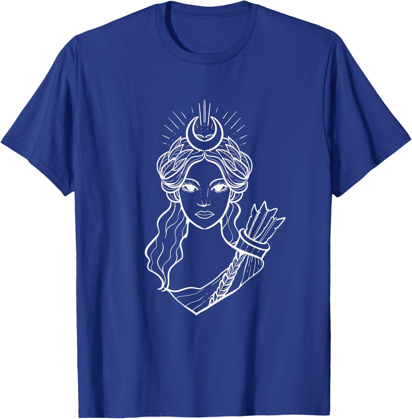 Artemis Hunt Goddess Mythology Fan And Hunter T-Shirt - T-Shirt | Royal