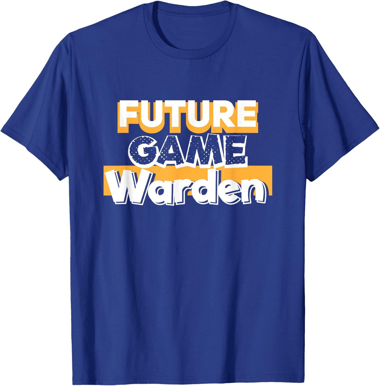 Future Game Warden Kids Youth Gift T-Shirt - T-Shirt | Royal