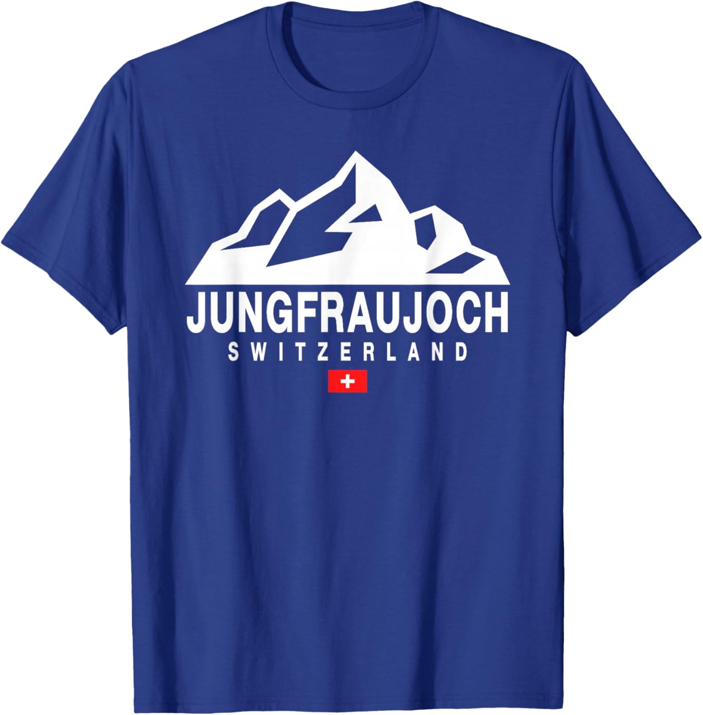 Jungfraujoch Switzerland Attractions Swiss Mountains T-Shirt - T-Shirt | Royal