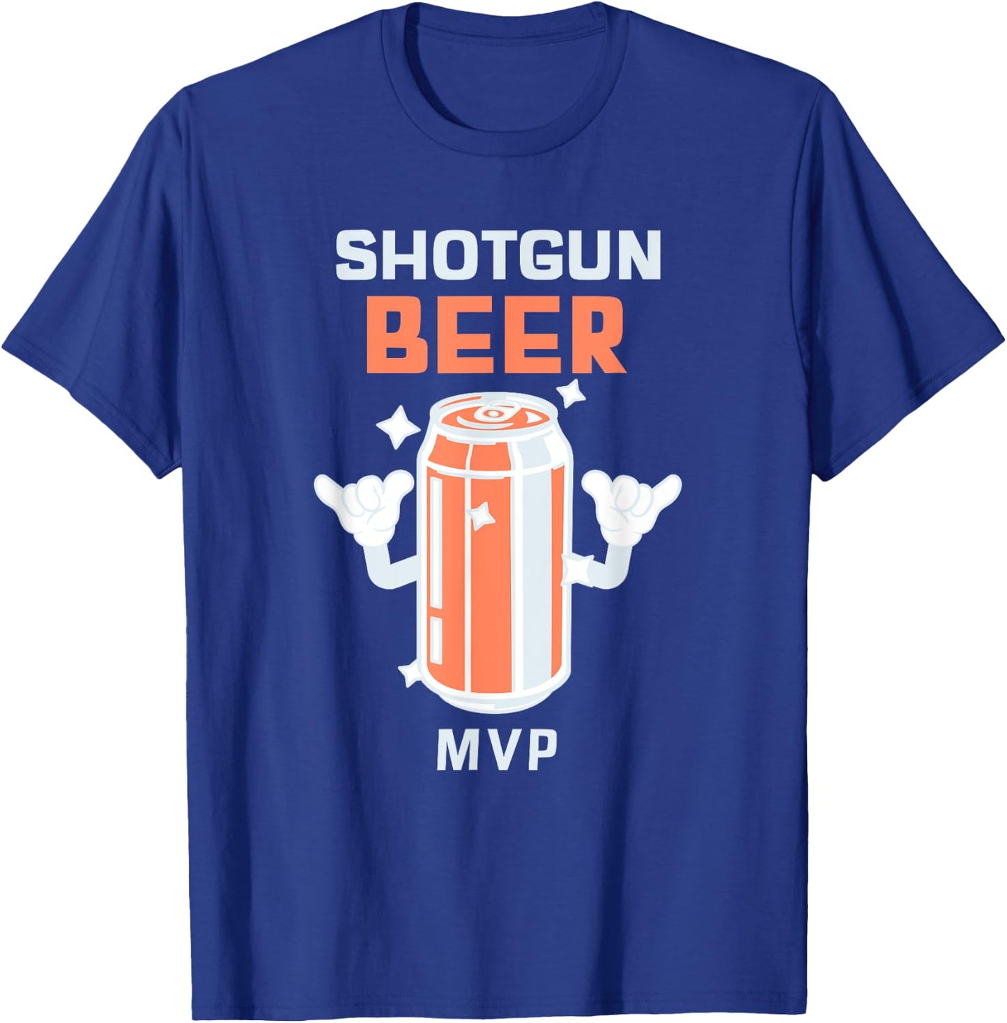 Shotgun Beer MVP - Funny Beer Drinker T-Shirt - T-Shirt | Royal