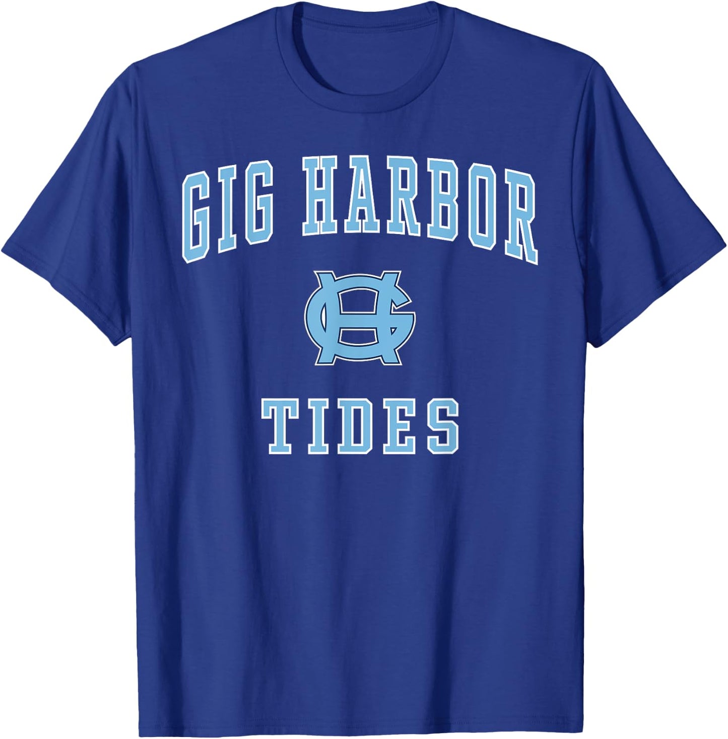 Gig Harbor High School Tides T-Shirt - T-Shirt | Royal