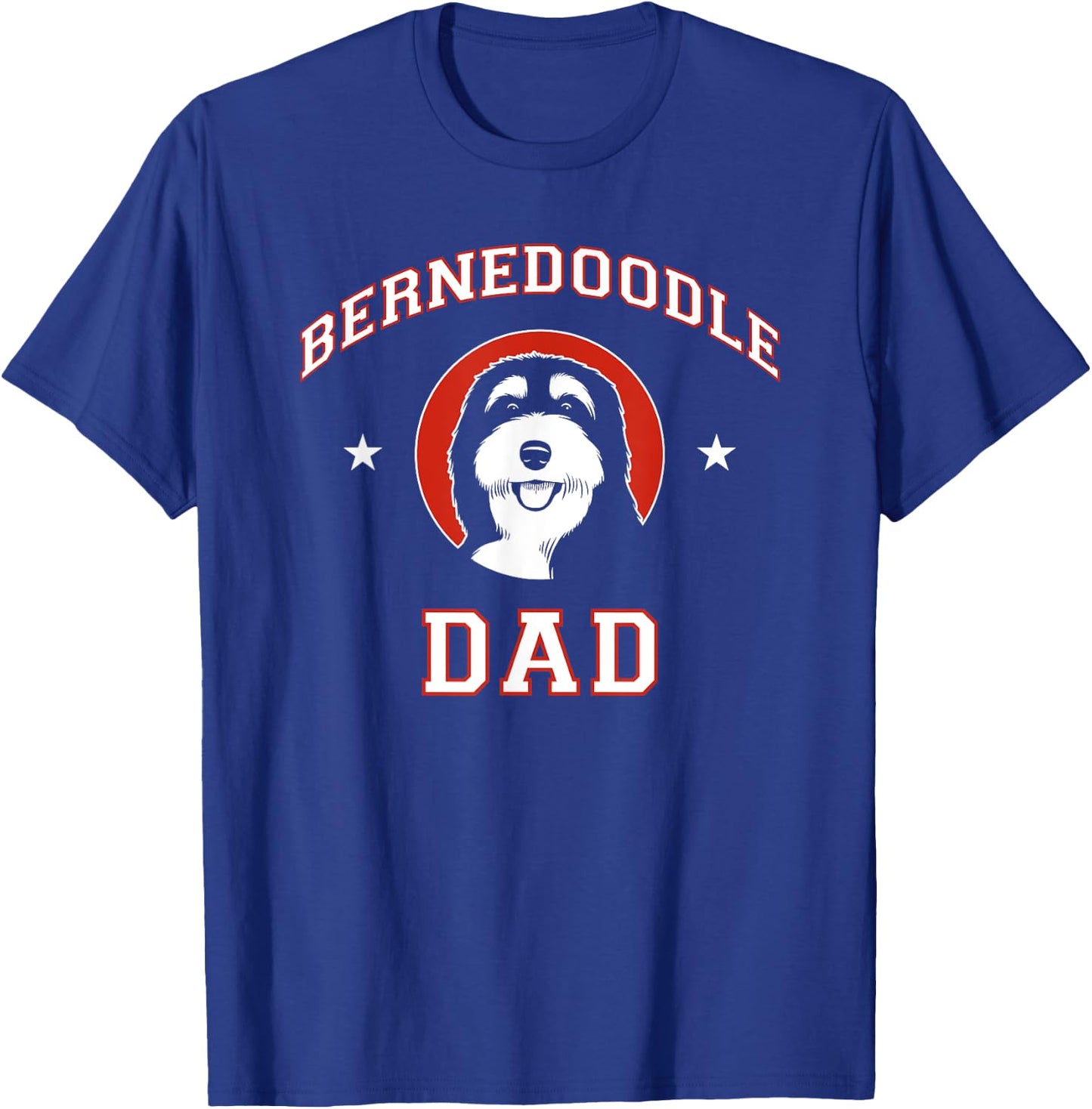 Bernedoodle Dad Dog Father Men Women Kids T-Shirt - T-Shirt | Royal