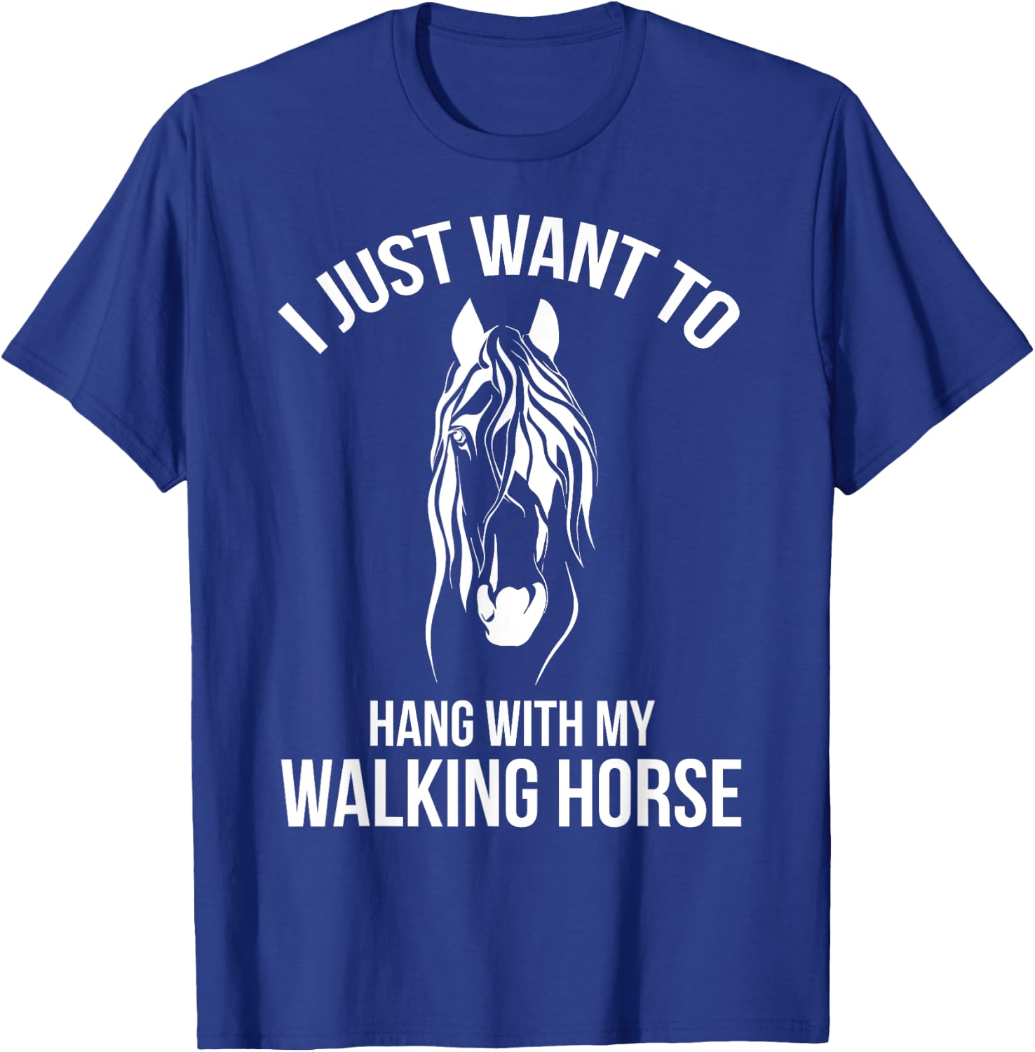Funny Walking Horse - Tennessee Walking Horse - Gaited T-Shirt - T-Shirt | Royal