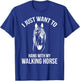 Funny Walking Horse - Tennessee Walking Horse - Gaited T-Shirt - T-Shirt | Royal