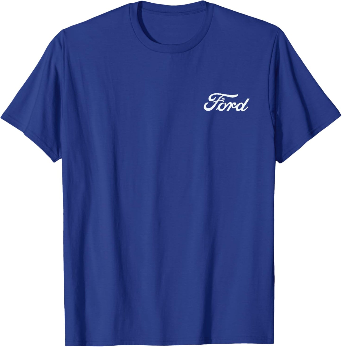 Ford - Bronco SUV Desert Bound Front And Back Graphic T-Shirt - T-Shirt | Royal