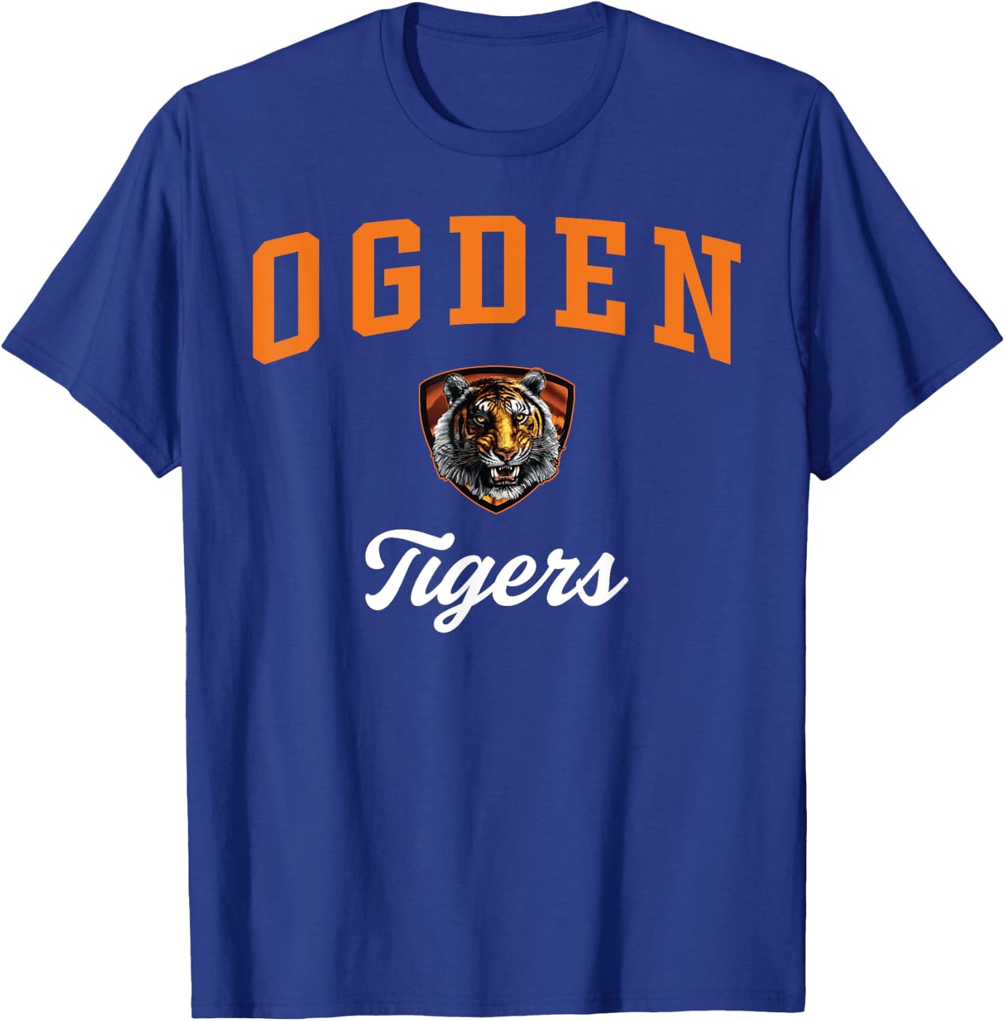 Ogden High School Tigers T-Shirt - T-Shirt | Royal