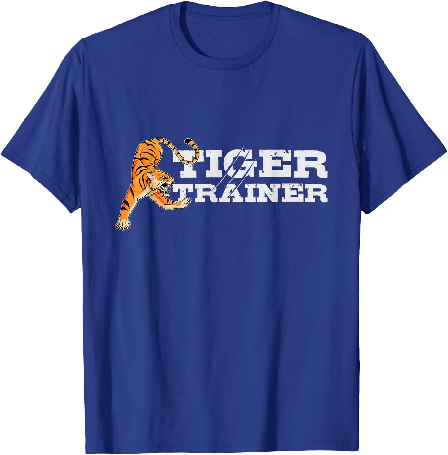 Tiger trainer shirt - Fun Halloween Costume Gift Kids Adult T-Shirt - T-Shirt | Royal