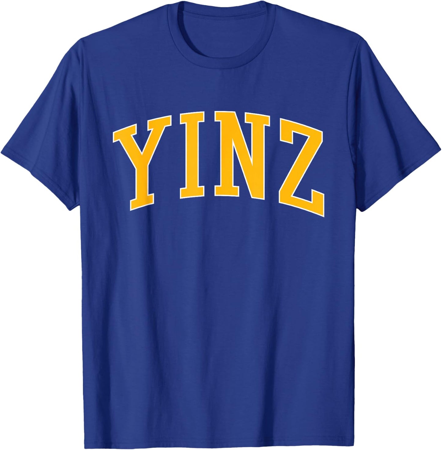 Yinz Retro Yinzer Pittsburgh Vintage T-Shirt - T-Shirt | Royal