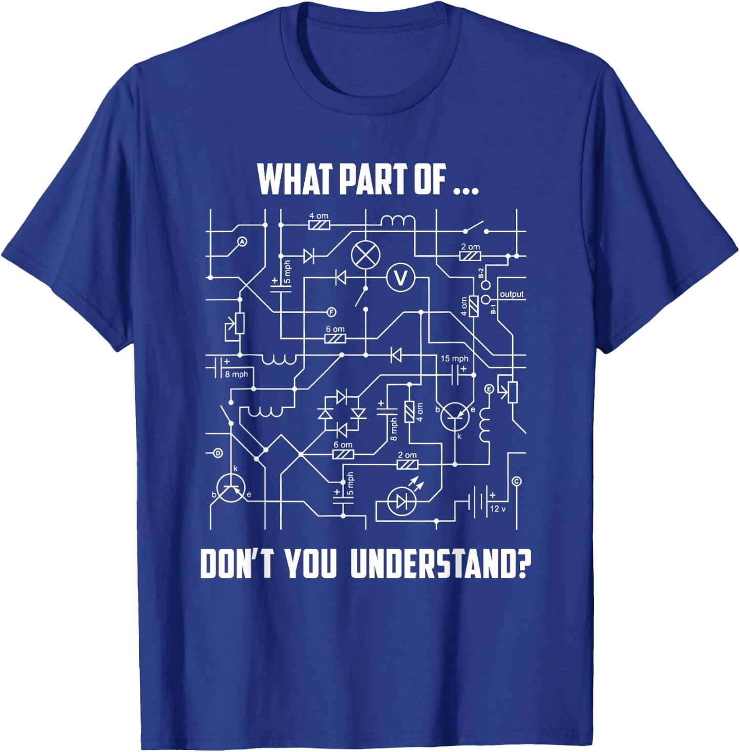 Electrical Engineering Shirts Electrical Engineer Gifts Men T-Shirt - T-Shirt | Royal