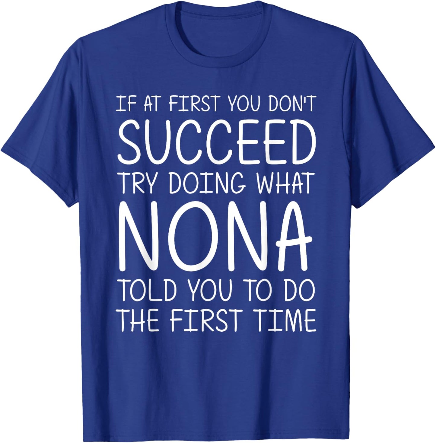 NONA Gift Name Personalized Birthday Funny Christmas Joke T-Shirt - T-Shirt | Royal
