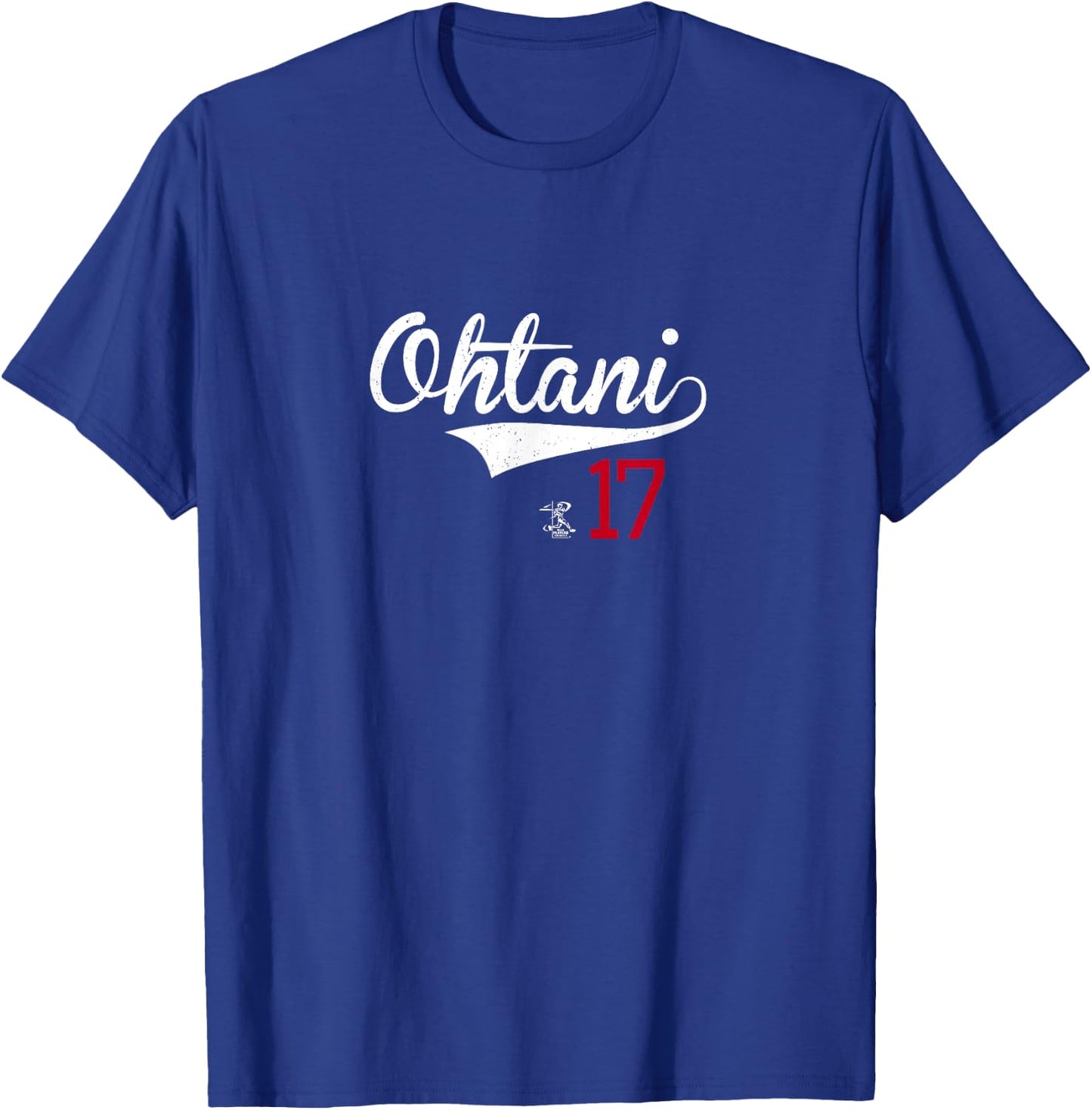 Shohei Ohtani Vintage Gameday Los Angeles Baseball MLBPA T-Shirt - T-Shirt | Royal