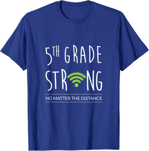 5th grade Squad Teacher 5th Grade Strong T-Shirt - T-Shirt | Royal