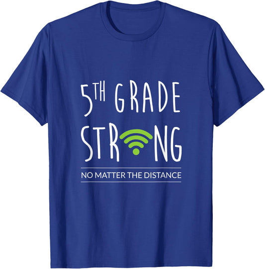 5th grade Squad Teacher 5th Grade Strong T-Shirt - T-Shirt | Royal