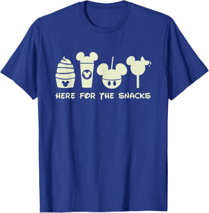 I'm Here For The Snacks, Snacks Goals, Snackgoals T-Shirt - T-Shirt | Royal