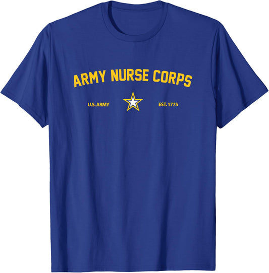 US Army Branch US Army Nurse Corps T-Shirt - T-Shirt | Royal
