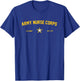US Army Branch US Army Nurse Corps T-Shirt - T-Shirt | Royal