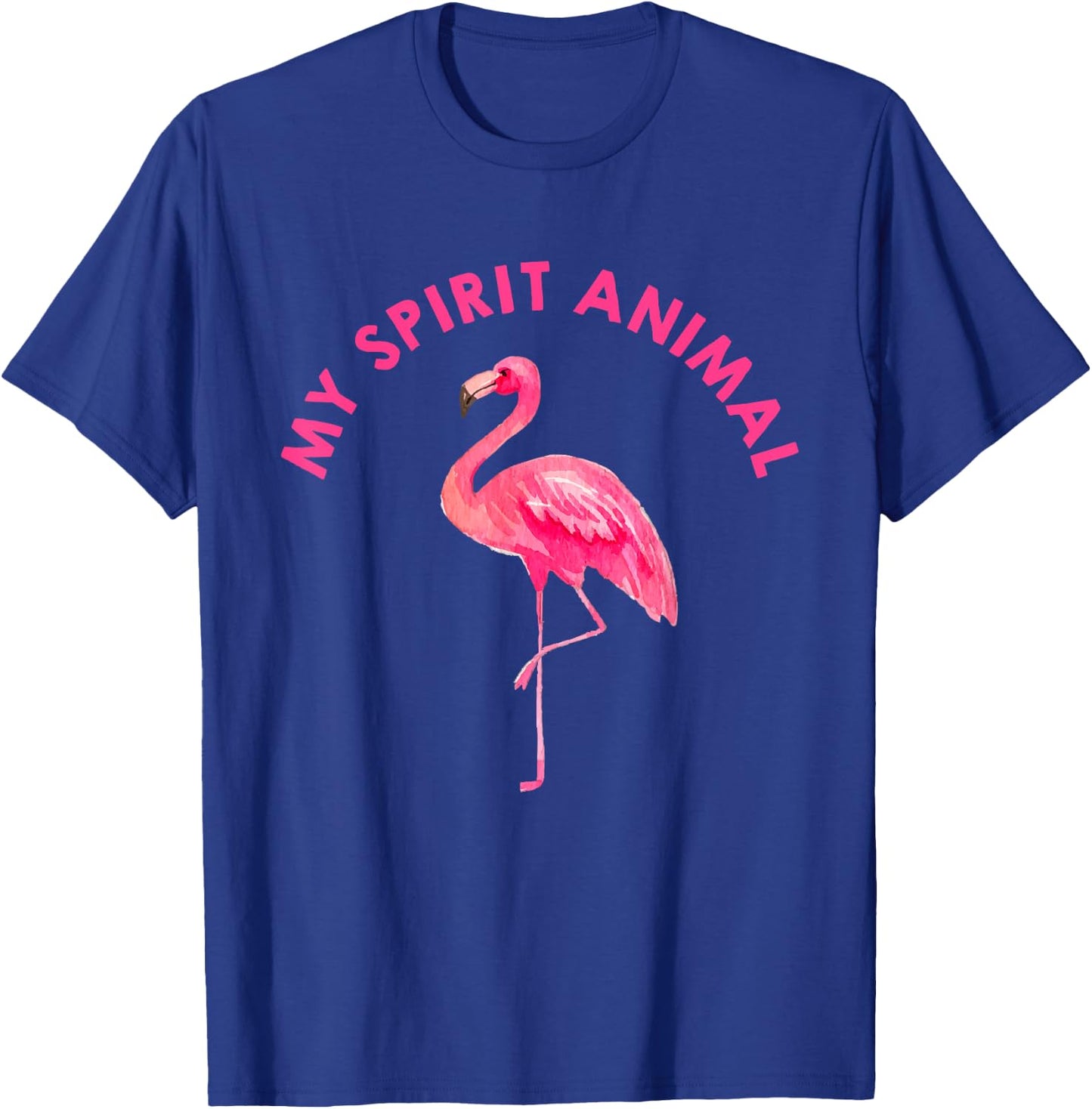 Flamingo Spirit Animal - Cute Flamingo Lover T-Shirt - T-Shirt | Royal