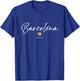 Barcelona Spain T-Shirt - T-Shirt | Royal