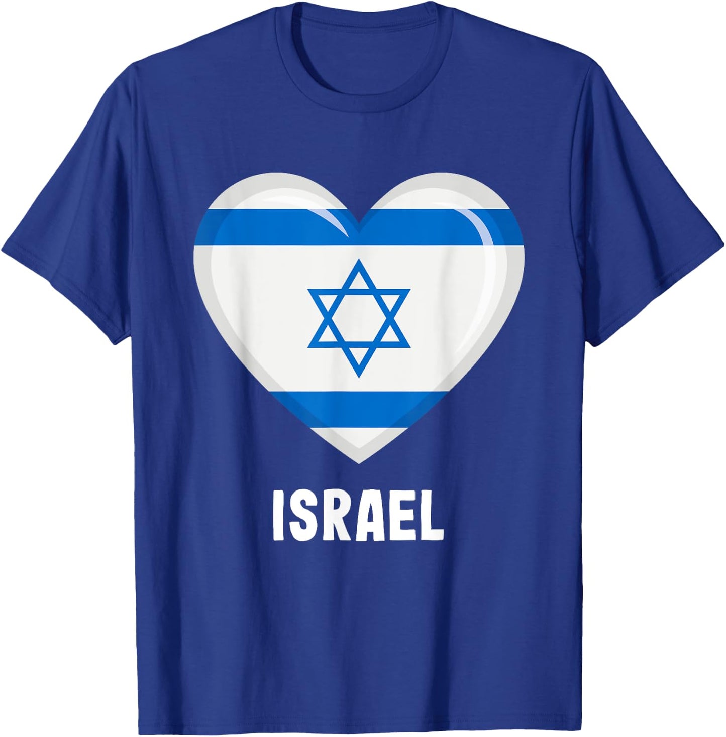 Israel Flag Jersey | Israeli T-Shirt - T-Shirt | Royal