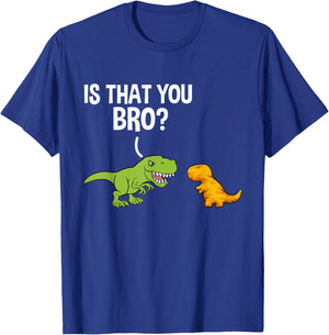 Dino Nuggets Is That You Bro Dinosaur Chicken Nugget T-Shirt - T-Shirt | Royal