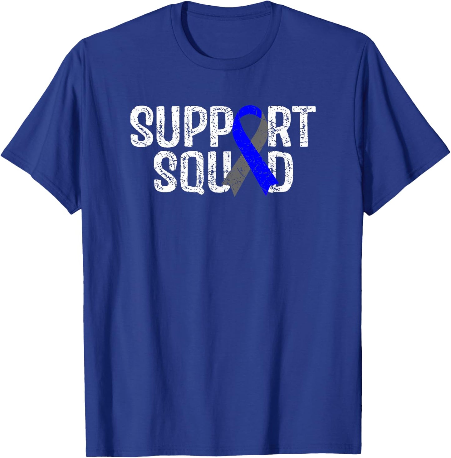 Diabetes Awareness Support Squad T-Shirt - T-Shirt | Royal