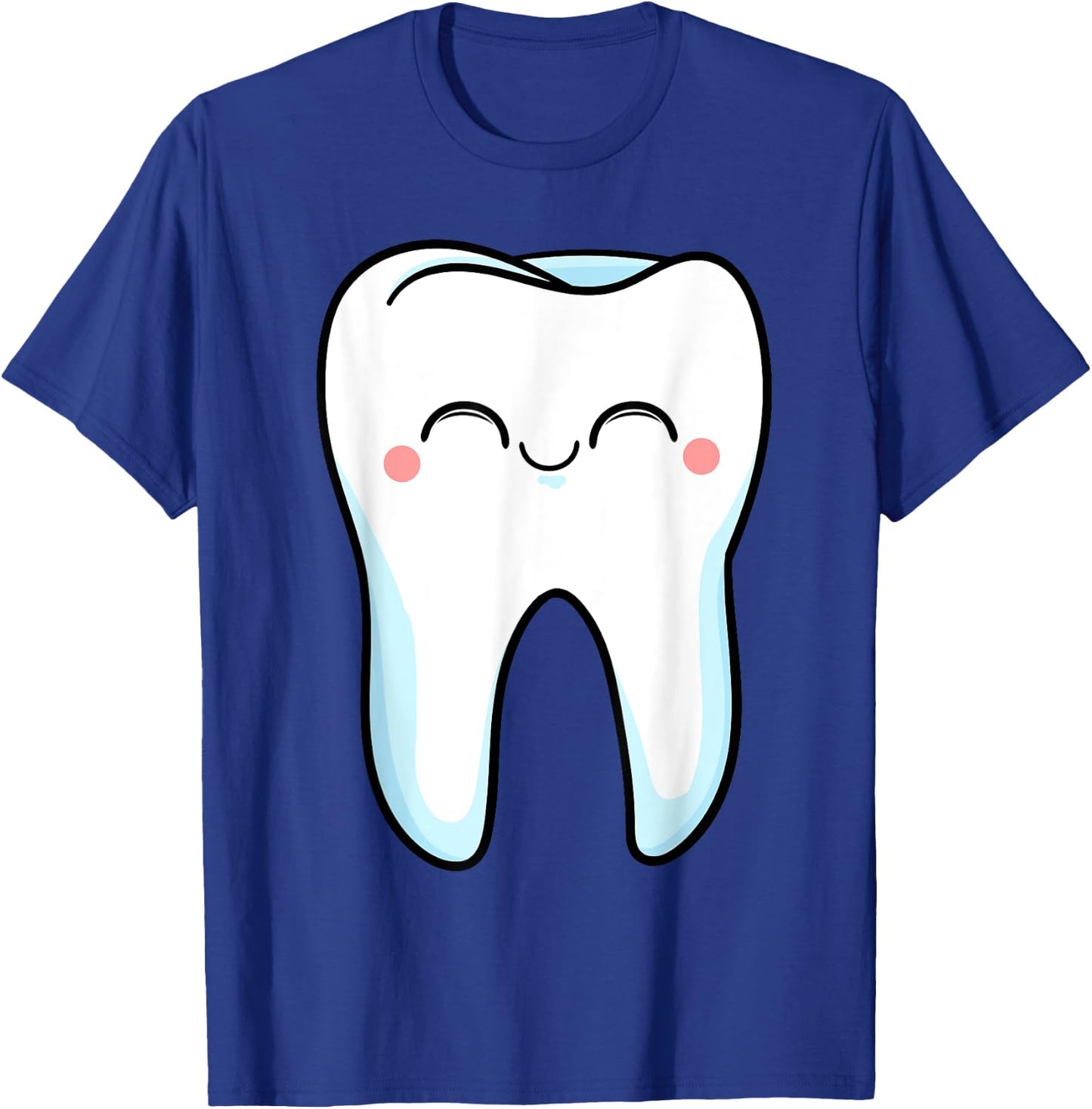 Smiling Teeth Dentist Mouth Doctors Hygiene Doc T-Shirt - T-Shirt | Royal