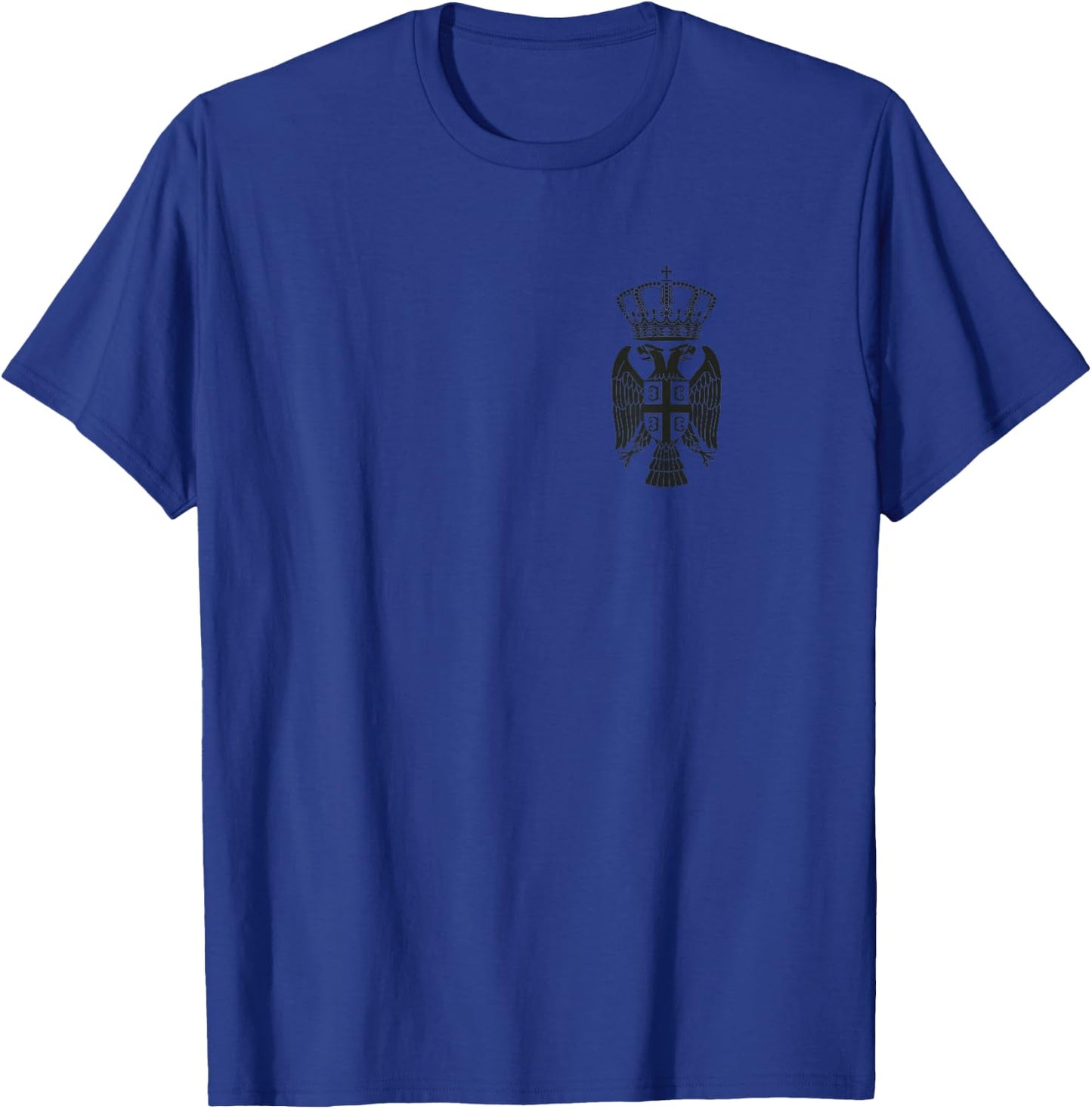Serbia Srbija Srpska Serbian Eagle T-Shirt - T-Shirt | Royal