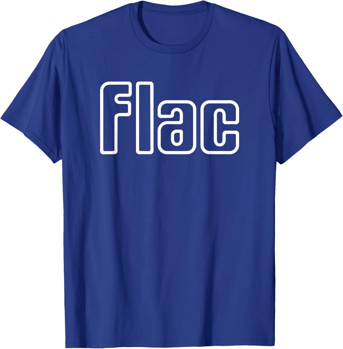 FLAC Free Lossless Audio Codec T-Shirt - T-Shirt | Royal