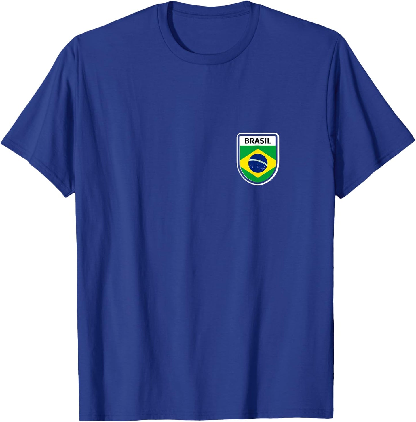 Flag Brasil T-Shirt - T-Shirt | Royal