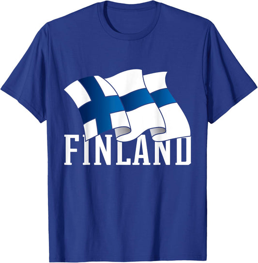 Finnish Pride Finland Viking Gift Finland T-Shirt - T-Shirt | Royal