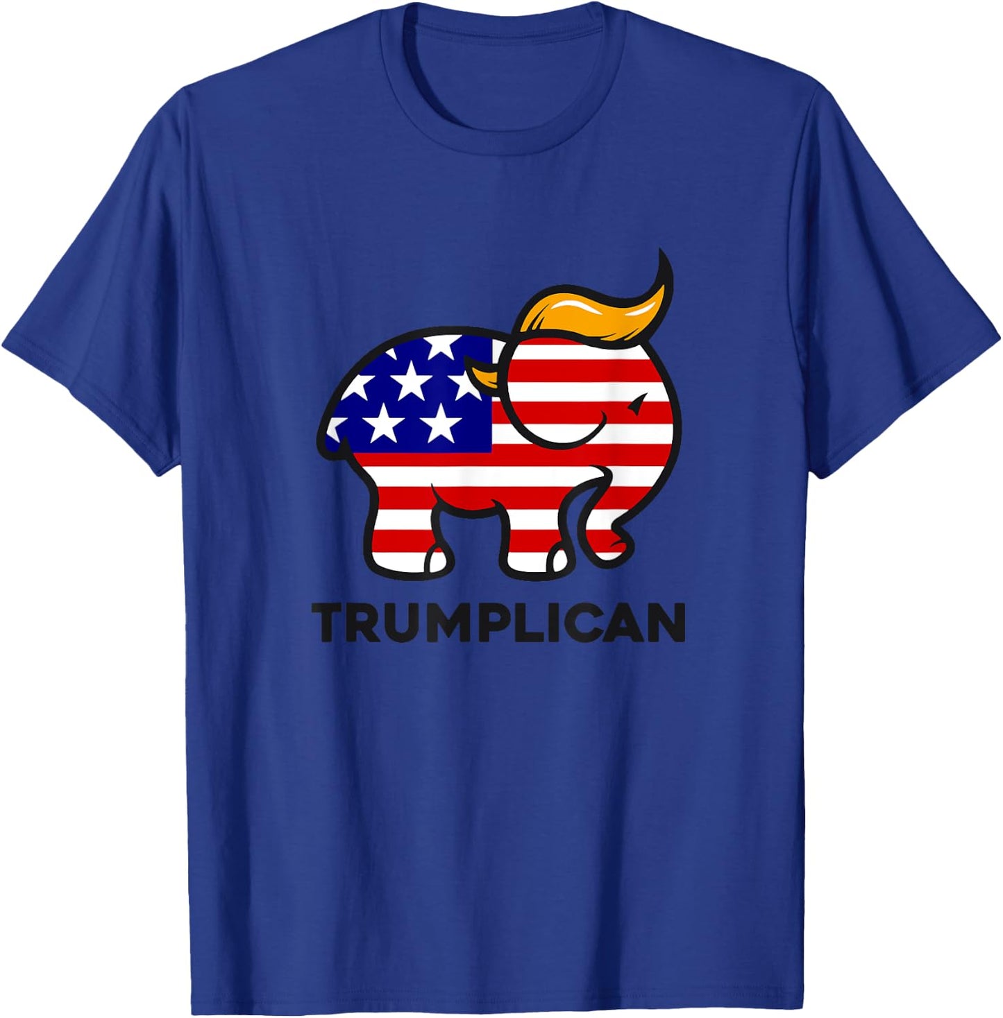 Trumplican Donald Trump 2024 republican elephant T-Shirt - T-Shirt | Royal