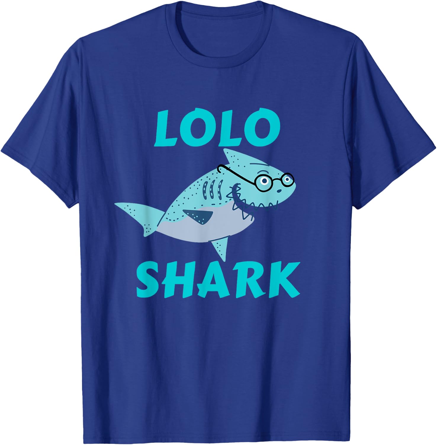Lolo Shark Gift Filipino Grandpa T-Shirt - T-Shirt | Royal
