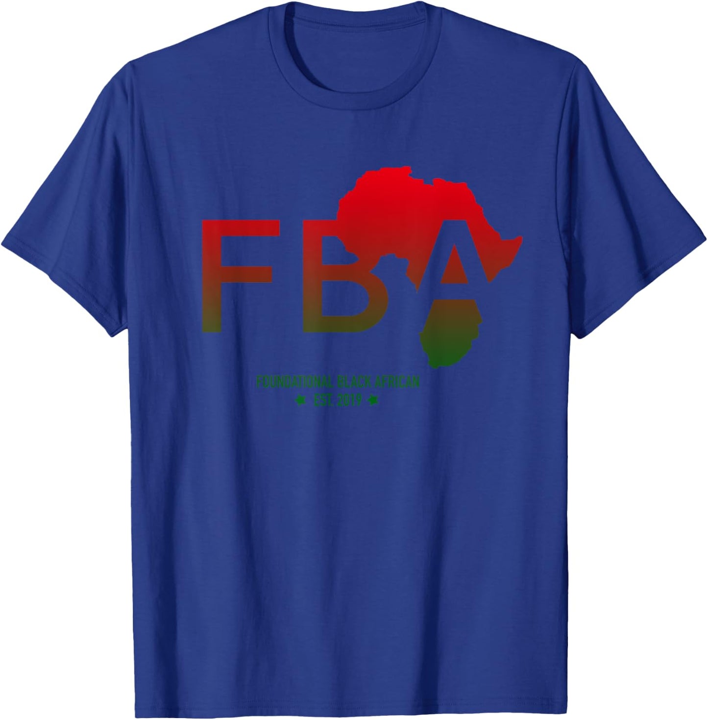 FBA - Foundational Black African American T-Shirt - T-Shirt | Royal