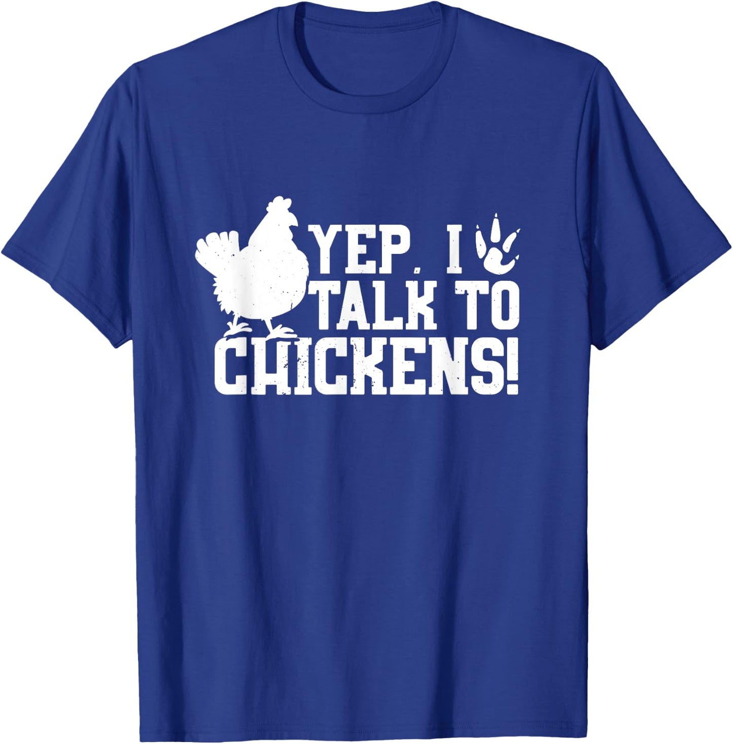 Chicken Farmer Poultry Farmer Farmhouse Chicken Farming T-Shirt - T-Shirt | Royal