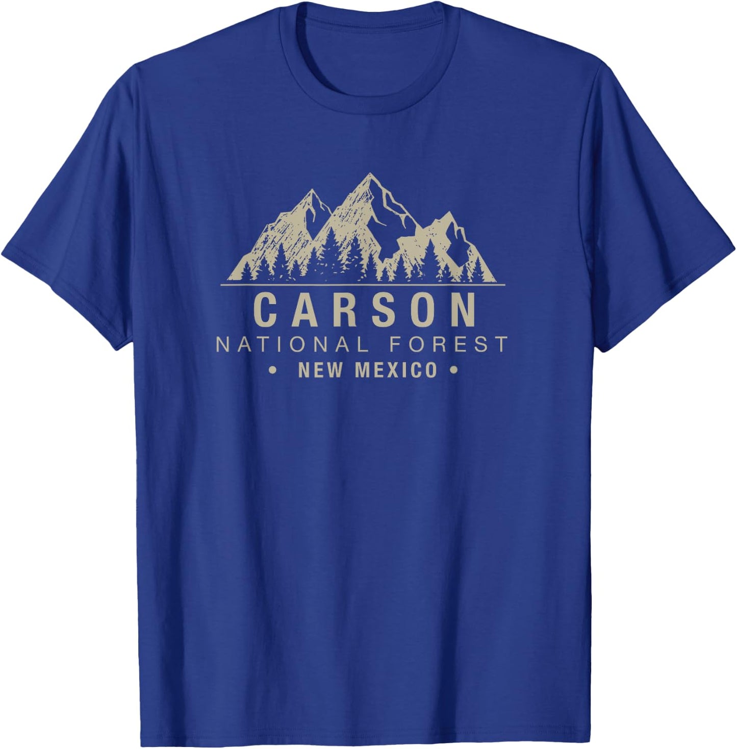 Carson National Forest New Mexico T-Shirt - T-Shirt | Royal