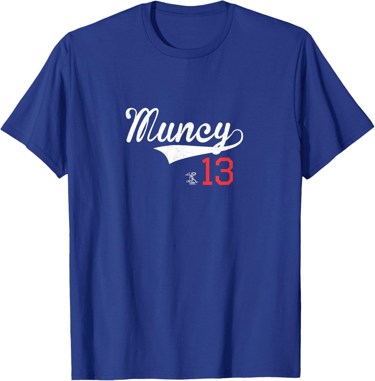 Max Muncy Vintage Gameday T-Shirt - T-Shirt | Royal