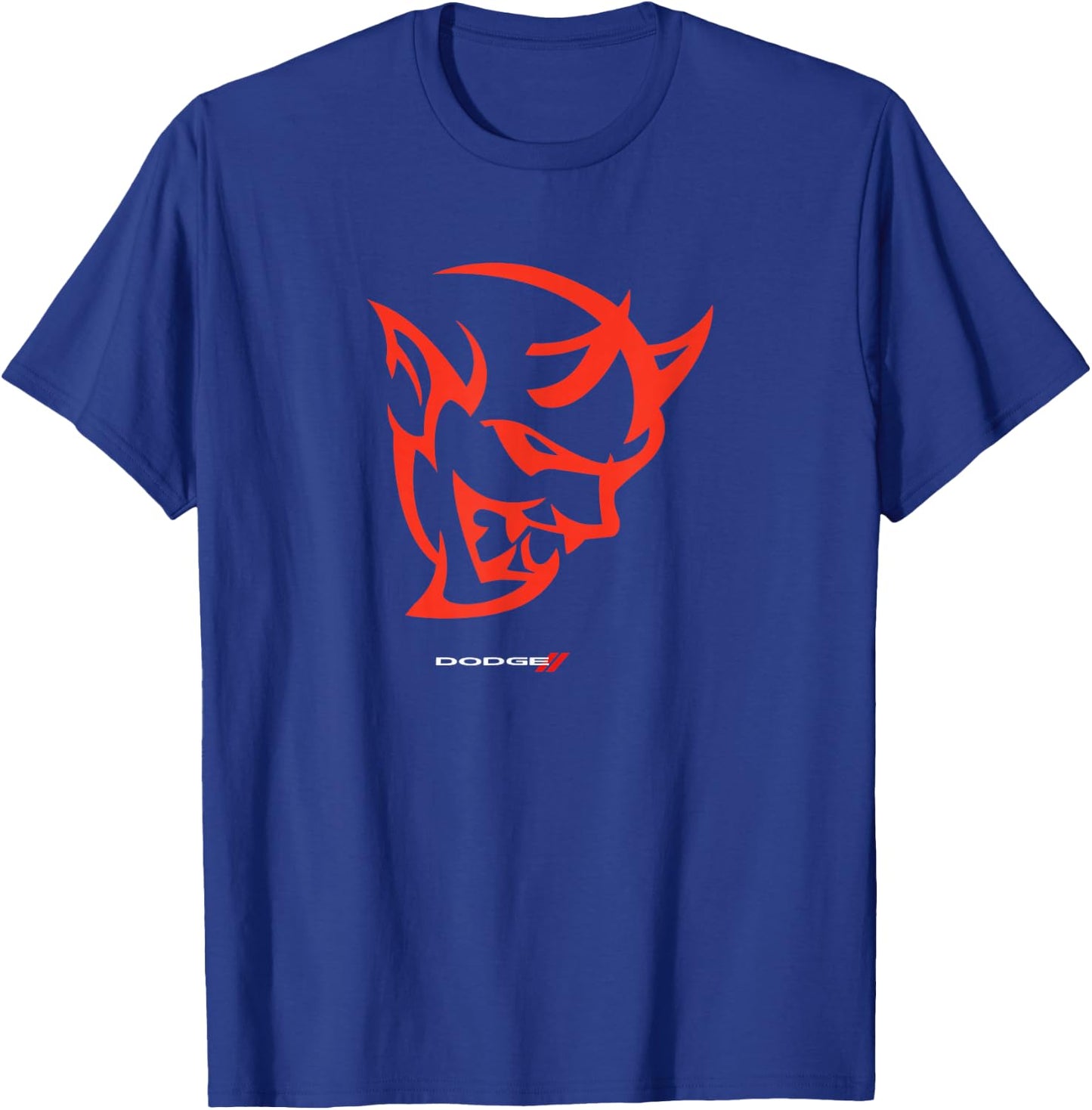 Dodge Demon Logo T-Shirt - T-Shirt | Royal