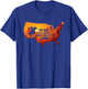 No One Is Illegal On Stolen Land Support Immigration T-Shirt - T-Shirt | Royal