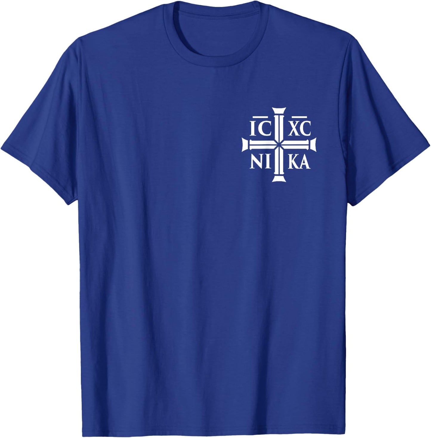 Christian IC XC NIKA - Eastern Orthodox T-Shirt - T-Shirt | Royal