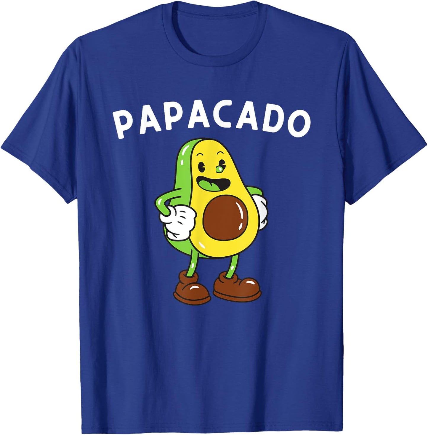 Papacado Dad Father - Avocado Lover & Guacamole Gift T-Shirt - T-Shirt | Royal