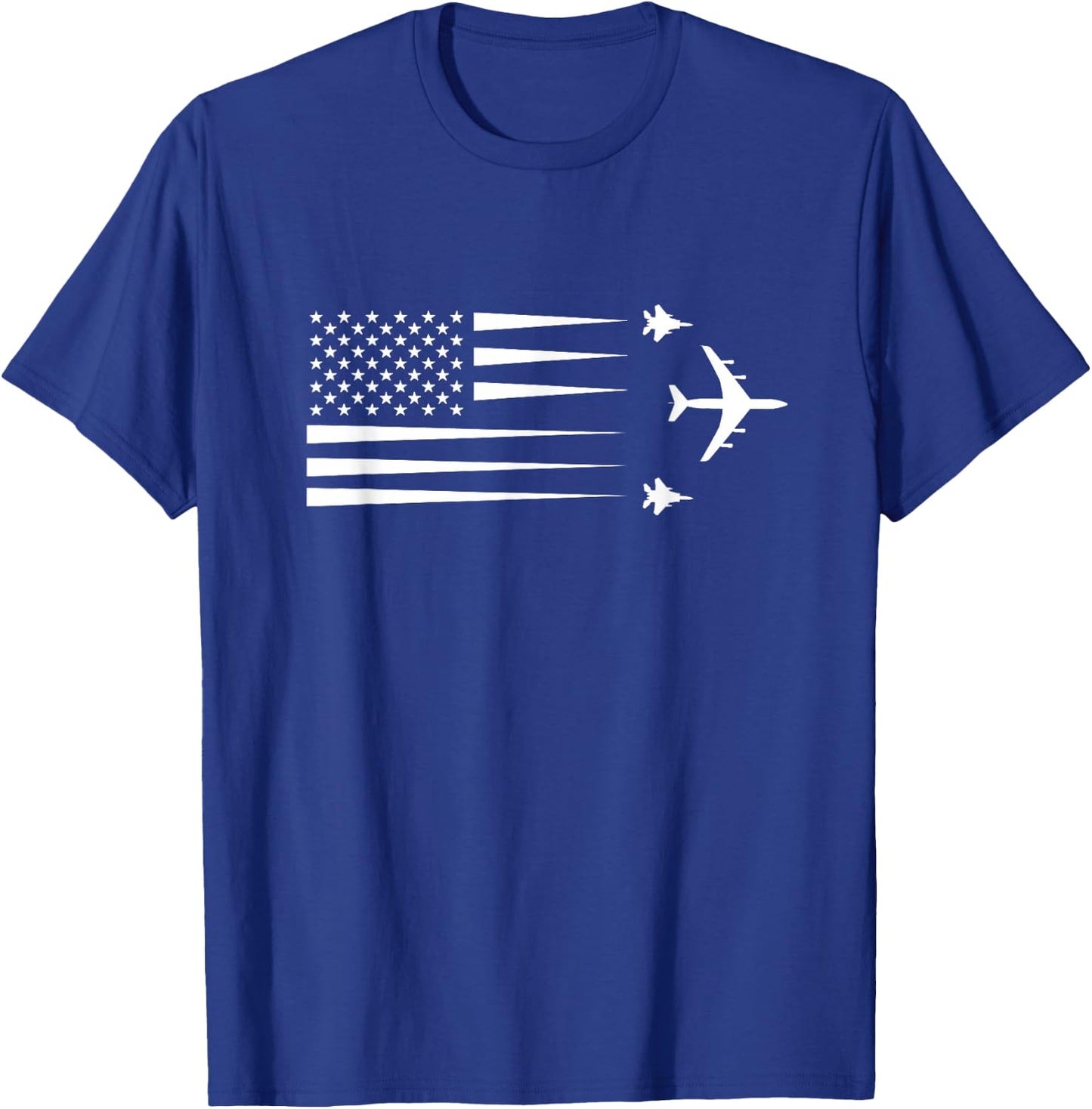 KC-135 Stratotanker F-15 Eagle T-Shirt - T-Shirt | Royal