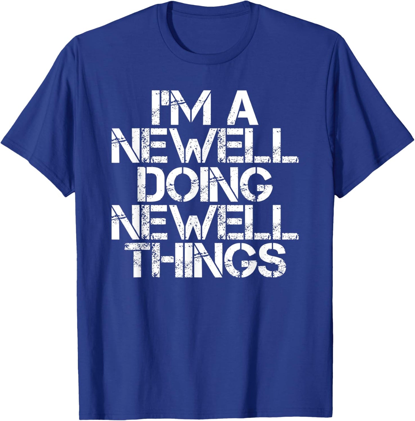 NEWELL Funny Surname Family Tree Birthday Reunion Gift T-Shirt - T-Shirt | Royal