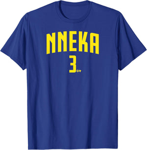 Nneka Ogwumike: SEA 3 - Seattle Basketball T-Shirt - T-Shirt | Royal